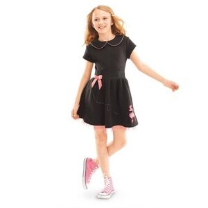 AMERICAN GIRL MARYELLEN POODLE DRESS LIKE DOLL 50s STYLE QUILTED 12 GIRL DRESS